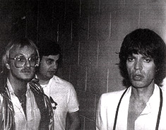 Nick and Mick Jagger